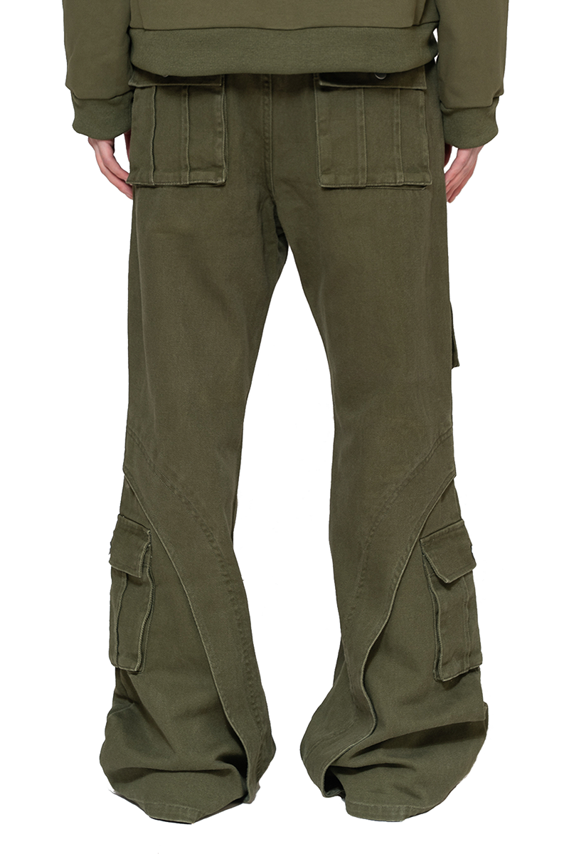 ALTUS BOOTCUT PANTS GREEN